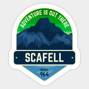 Scafell - Cumbria Sticker